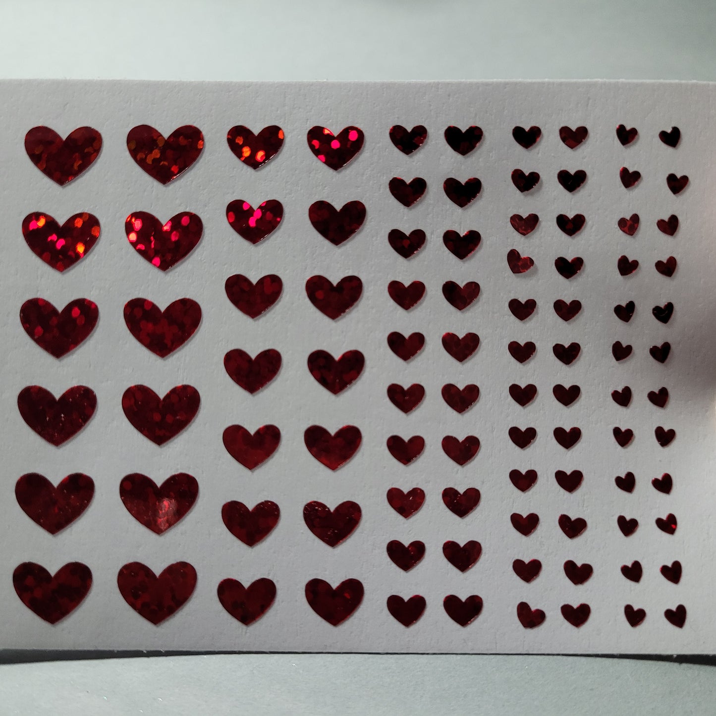 Heart Nail Sticker Decals